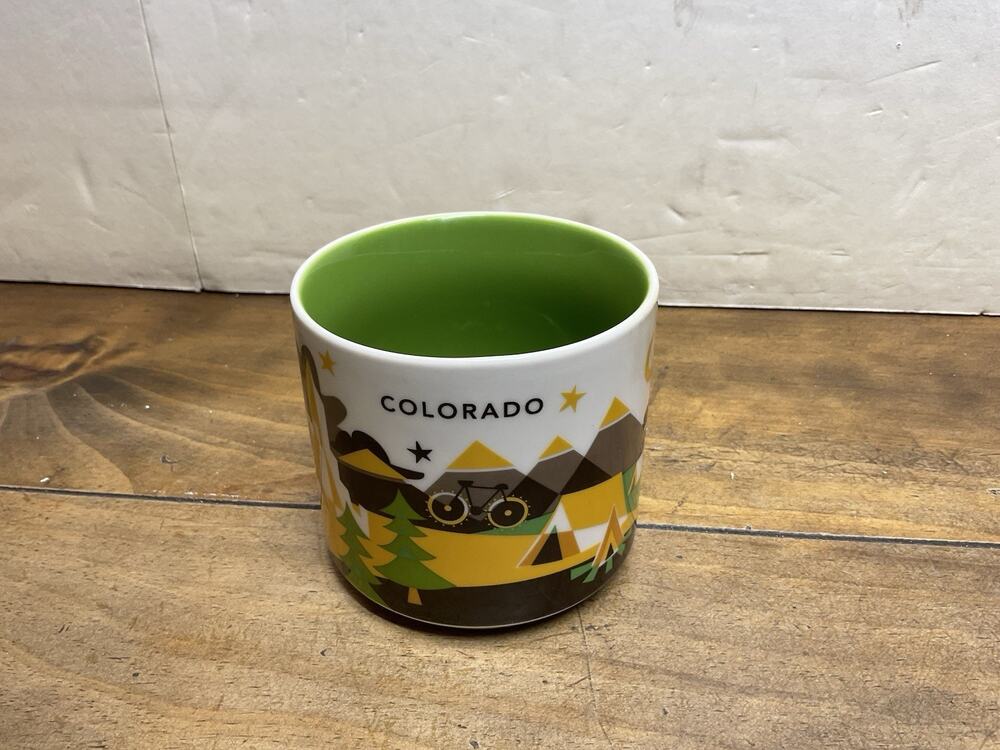 Starbucks Colorado You Are Here 14oz Mug Coffee Cup 2015